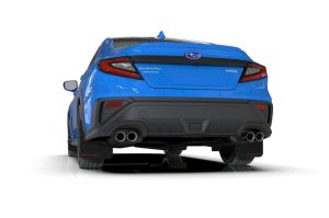 Subaru WRX Mud Flap Kit - Front + Rear - Rally Armor - UR Premium Urethane - Black/Red Logo - `22-`25 Subaru WRX Mud Flap Kit - Front + Rear - Rally Armor - UR Premium Urethane - Black/Red Logo - `22-`25